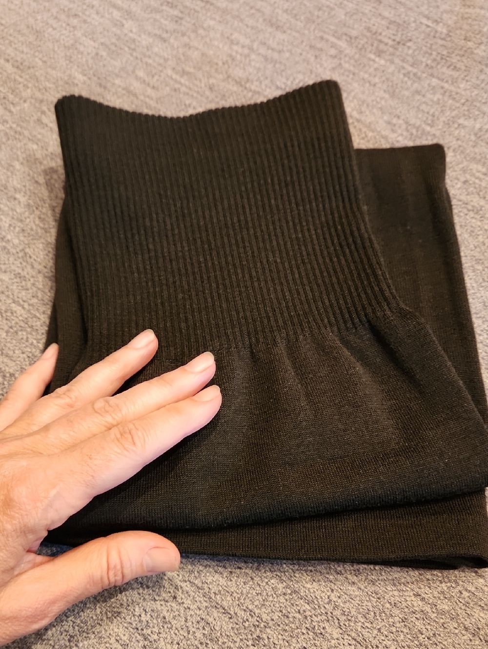 Vintage 90's Wolford Merino Wool Fine Rib Skirt - Rare Unworn!  NWOT